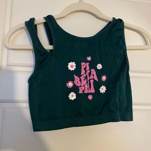Pi Beta Phi sorority tank-one of a kind/handmade